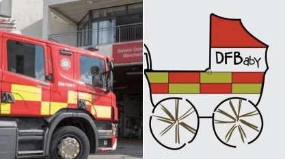 Dublin Fire Brigade have assisted in the births of two baby girls this week