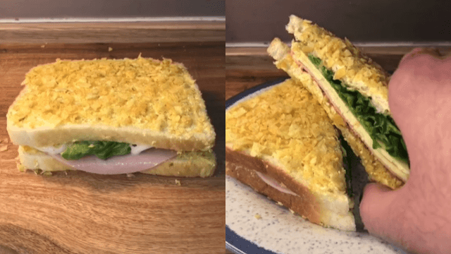 TikToker takes the crisp sambo to another level