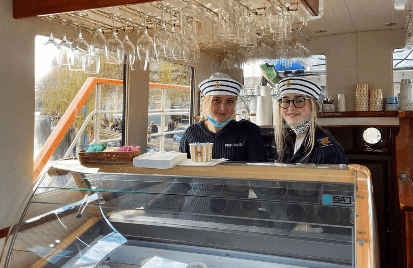 There’s a new spot to get ice-cream and coffee along the canal