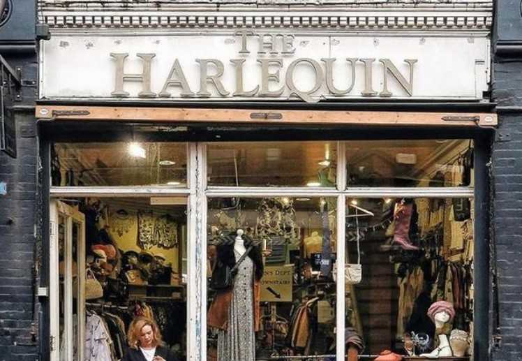 The Harlequin vintage shop shares sad news that they’re closing after 28 years of business