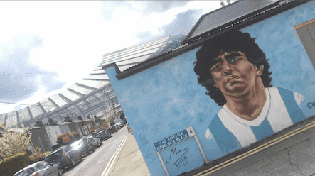 A brilliant Diego Maradona mural has popped up in Dublin