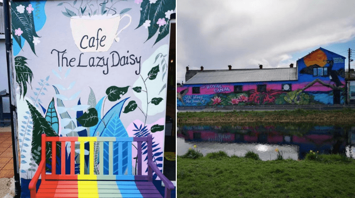 A lovely little café has opened up on the Royal Canal walk