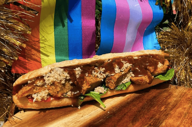Dublin café brings back Christmas Fillet Roll with a Pride twist