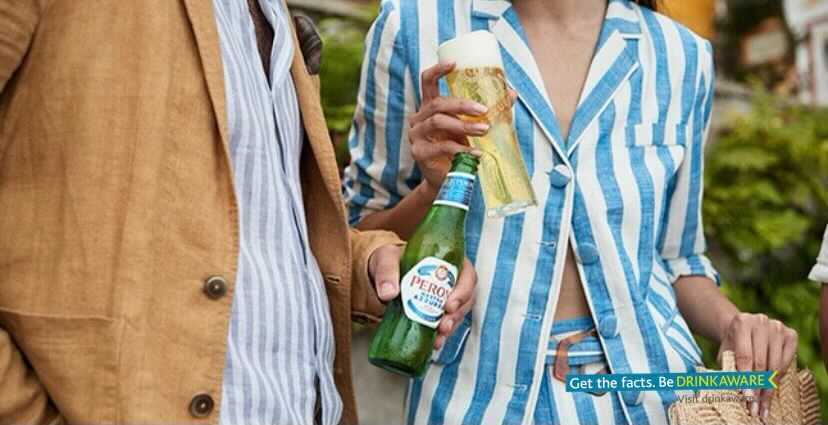 Want to enjoy the crisp and refreshing taste of a complimentary pint of Peroni draught?