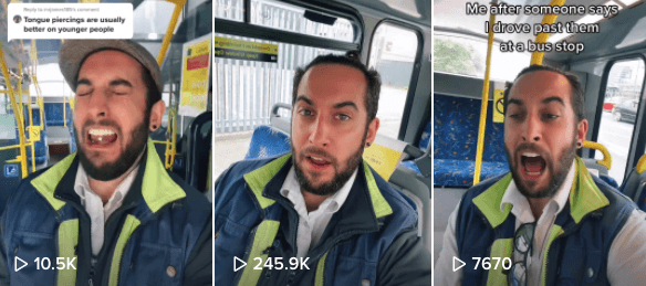 This Dublin Bus Driver is going viral for his gas TikToks!