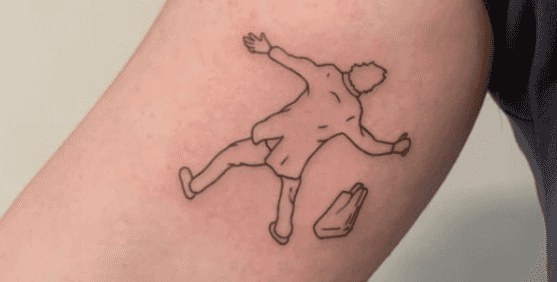The memory of the guy who slipped on the ice has just become even more permanent