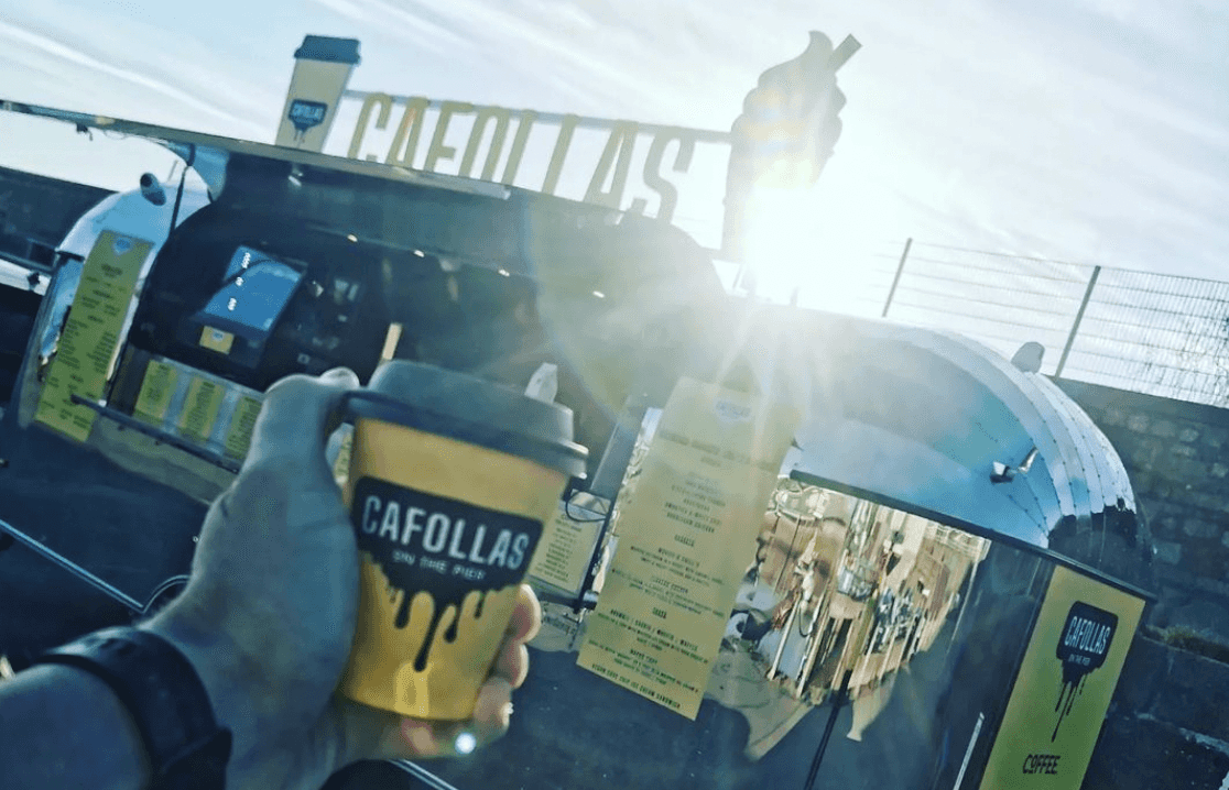 A new ice cream and coffee spot has landed on Dun Laoghaire pier