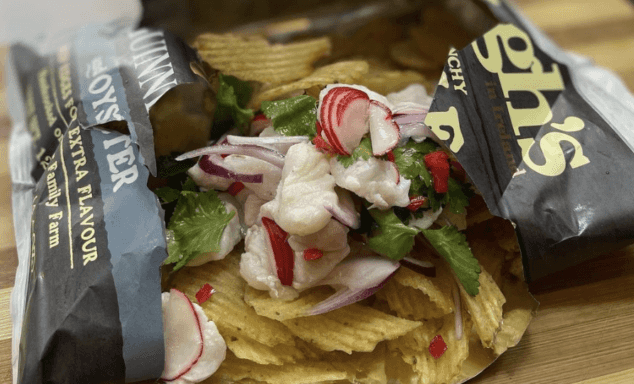 Dublin food truck has done the unthinkable and made a meal out of oyster crisps