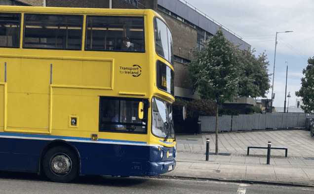 Dublin bus spotted a little lost across the pond in Glasgow