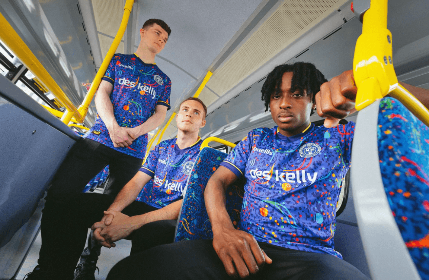Bohs unveil their new Dublin Bus inspired jerseys