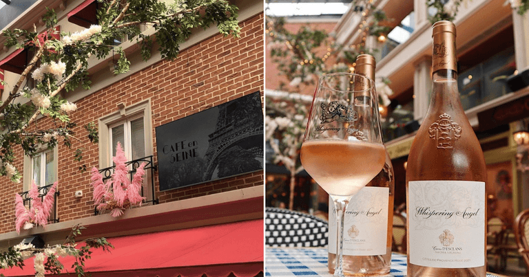 The Whispering Angel rosé garden returns to Café en Seine this year