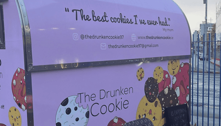 Get hot American-style cookies at this new Grand Canal Dock food truck