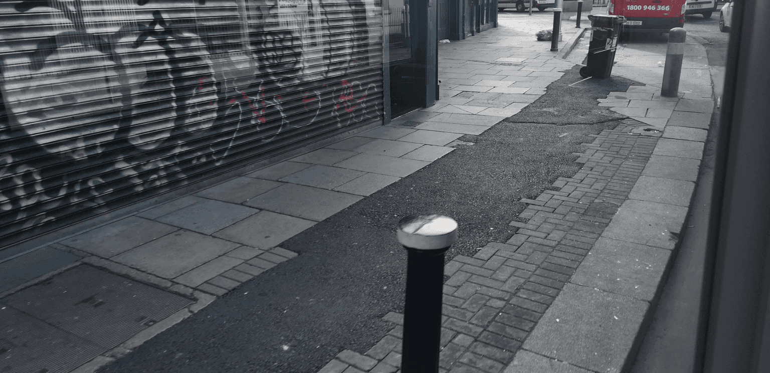 There’s a competition running to find the best (worst) tar blob in Dublin