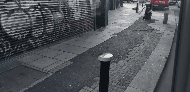 There’s a competition running to find the best (worst) tar blob in Dublin