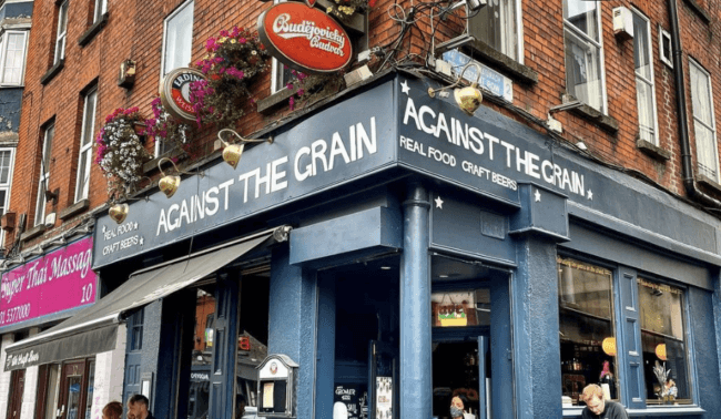 Against the Grain pub temporarily closed for a ‘little glow up’
