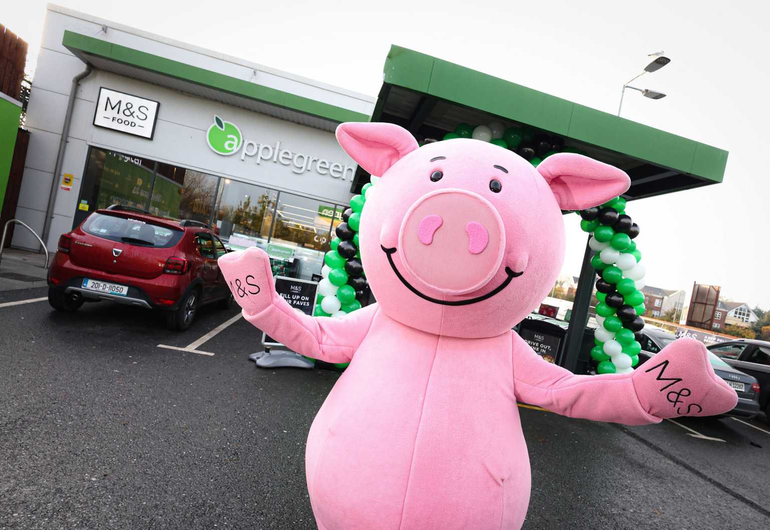 M&S products including Percy Pigs will now be stocked at Applegreen