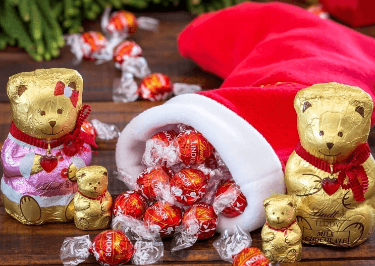 Lindt will be giving away free chocolate in Dublin tomorrow