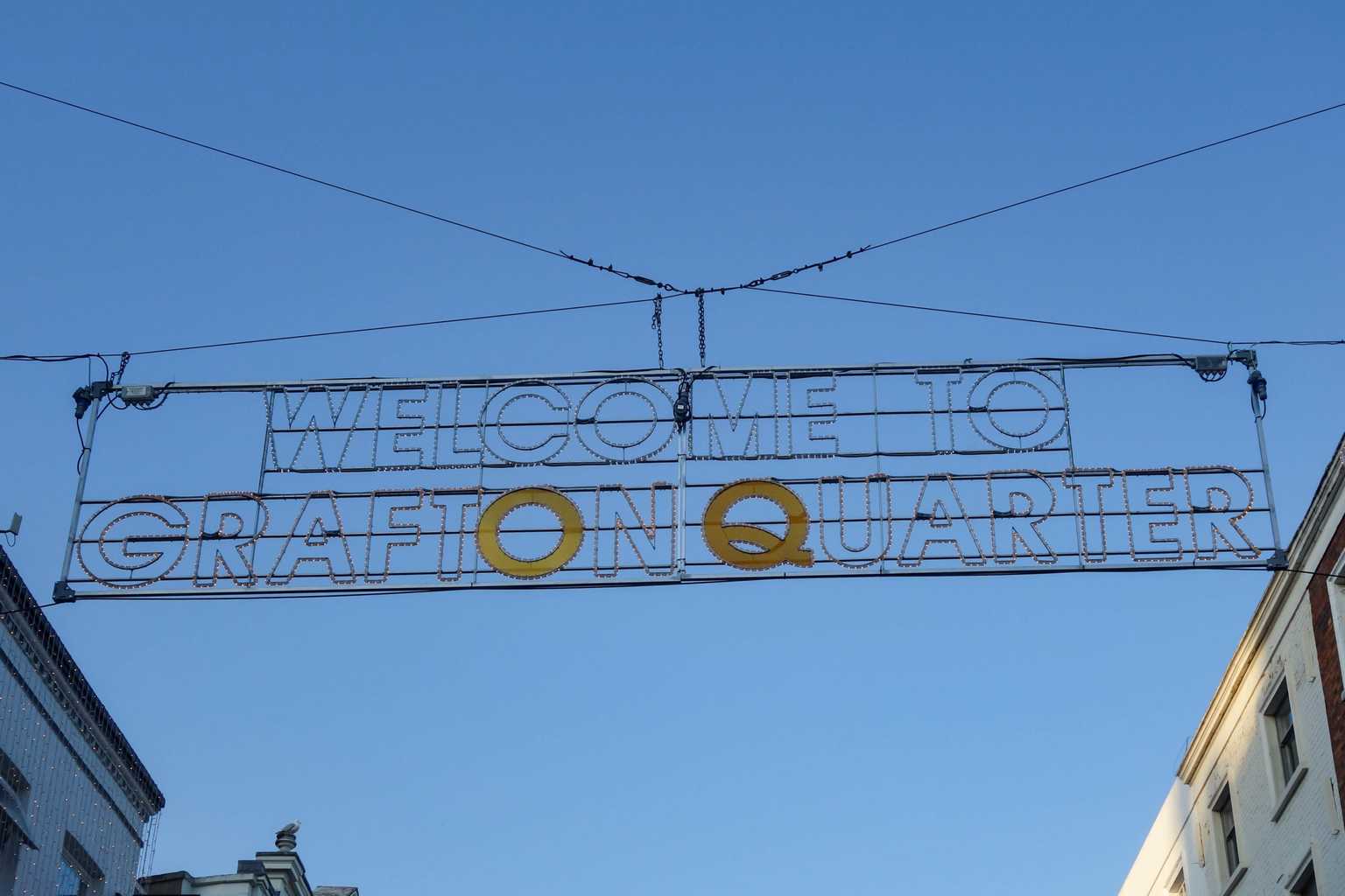 Move over Grafton Quarter there’s a new glitzy aspirational sign in town