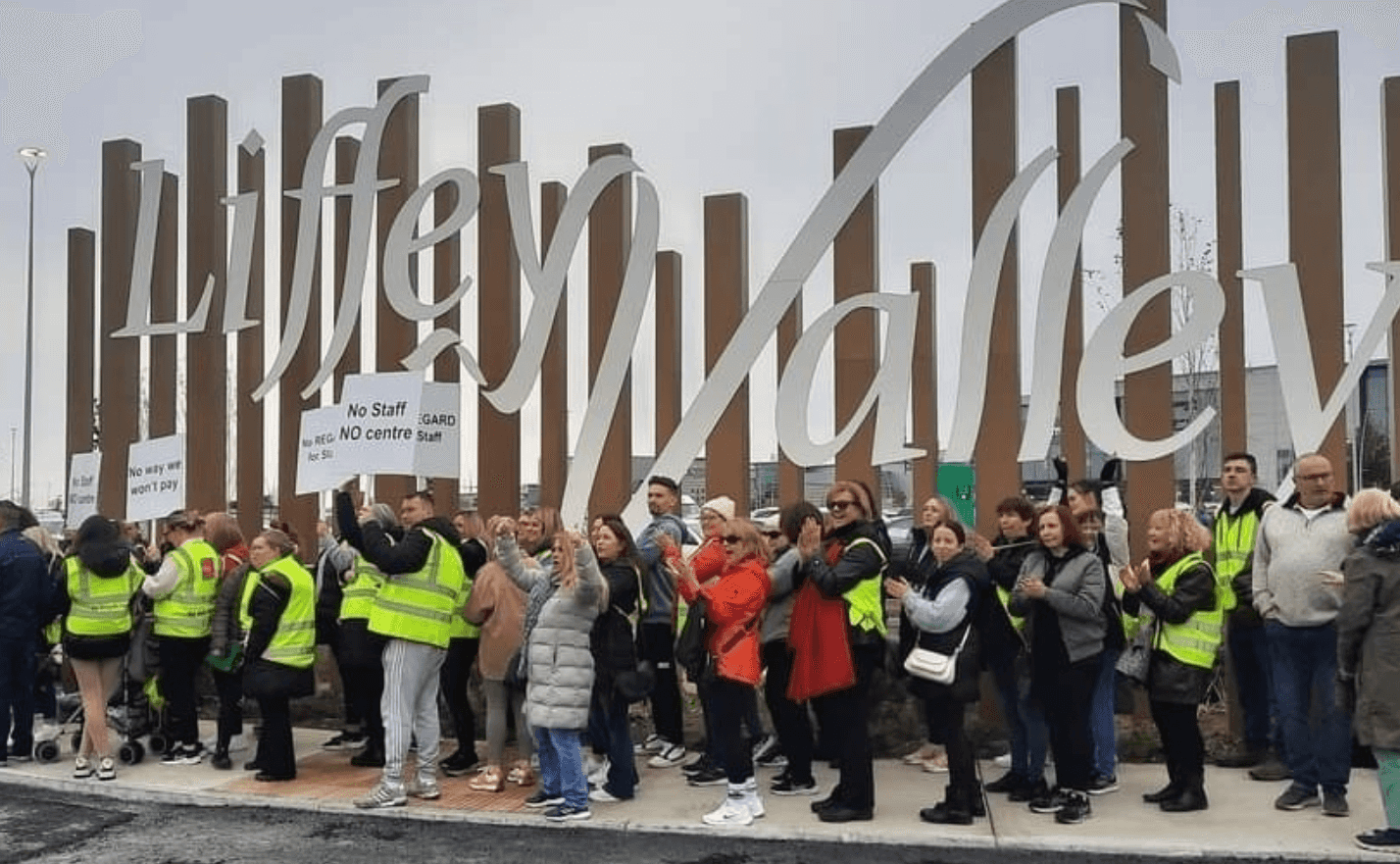 Staff to host fresh protest against Liffey Valley parking fees in city centre