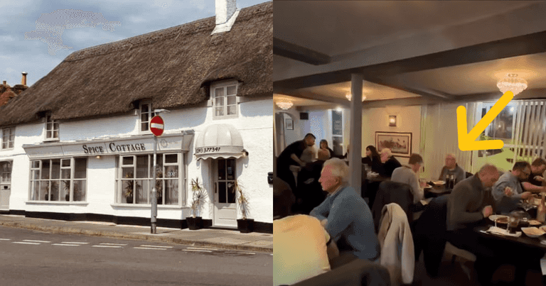 Mystery over ‘dead husband’ spotted in Indian restaurant ad has been solved