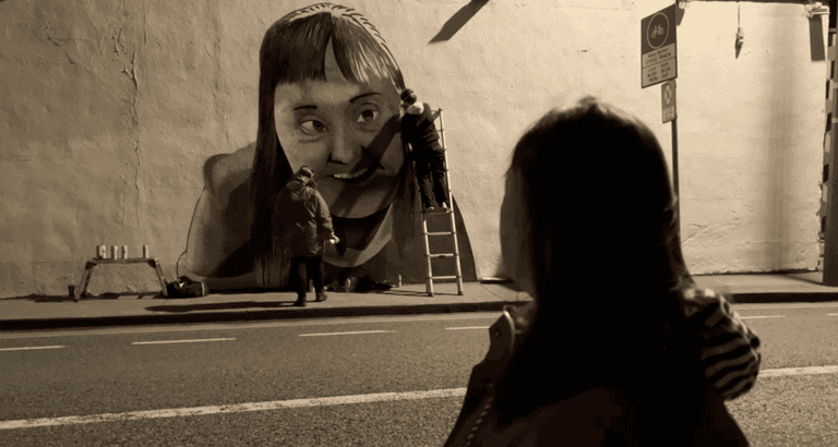 Street artist Emmalene Blake unveils meaningful mural for World Down Syndrome Day