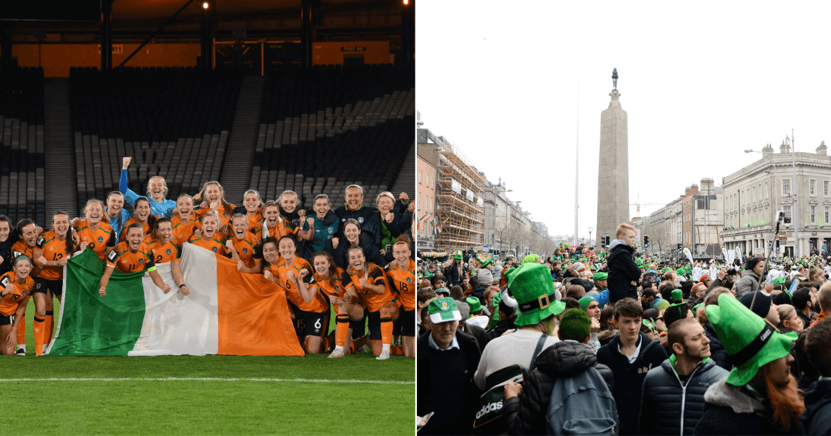 Ireland’s women’s football team chosen to lead the Paddy’s Day Parade in Dublin