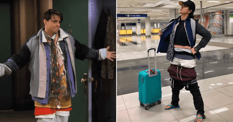 Passenger wears all her clothes to avoid baggage fees at airport