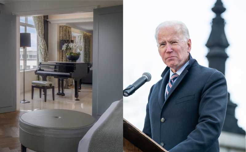 Inside the 5-star hotel suite Joe Biden will stay at during his Dublin visit