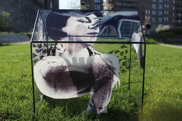 Former Thomas Street bank has been transformed into an art exhibition