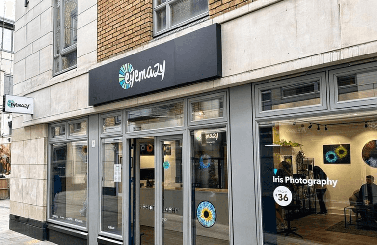 Dublin has just welcomed a viral eye photography studio