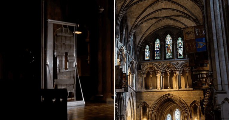Have you noticed the door of reconciliation at St Patrick’s Cathedral?