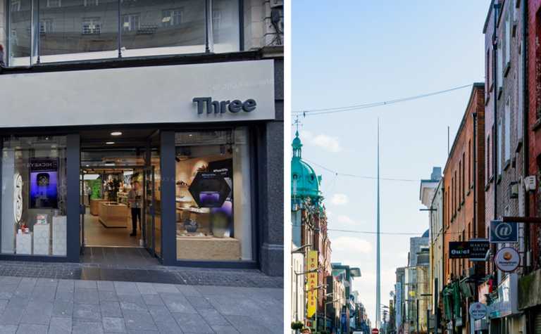 Three Store on Henry Street rammed by car and burgled overnight