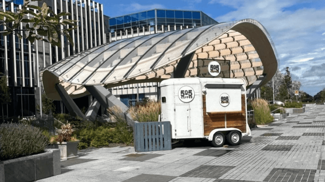 505 Coffee re-open horse box at Cherrywood business park