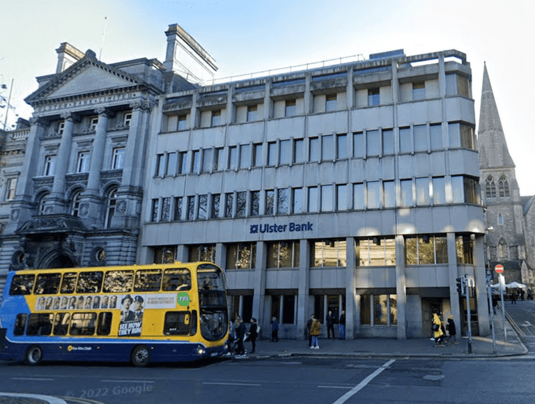 Former Ulster Bank on College Green being considered for social housing