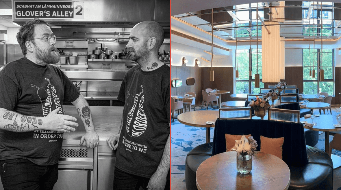 Two Michelin-star chefs to team up for a tasting menu event at Glovers Alley