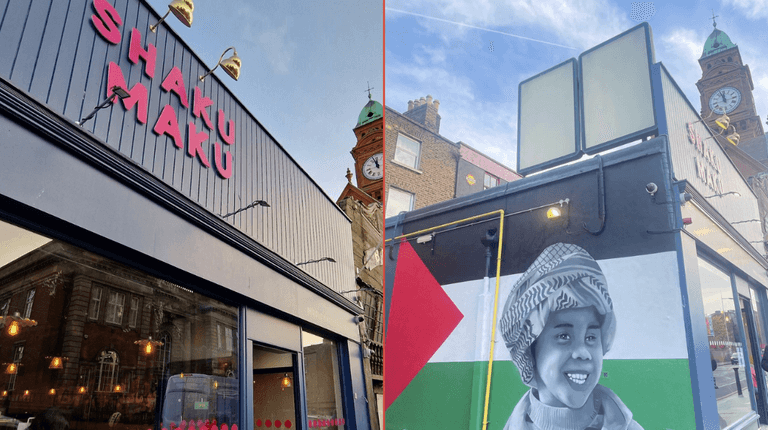 Shaku Maku experience ‘orchestrated’ Google review attack after unveiling Palestinian mural