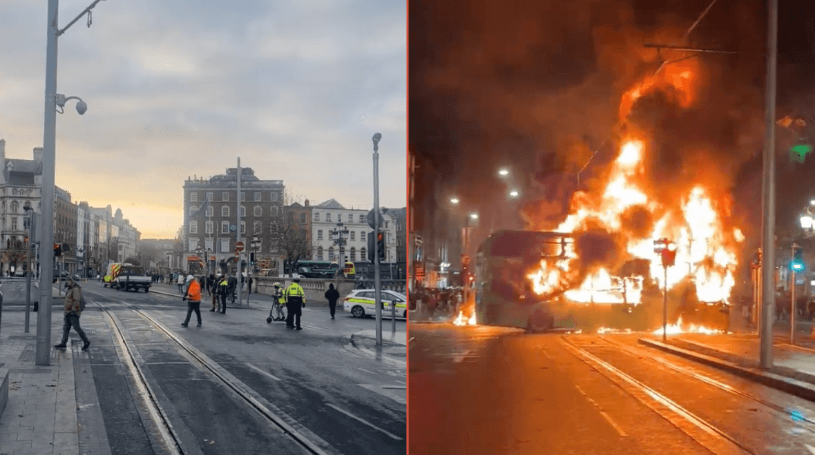 Several countries issue warnings on travelling to Dublin after riots