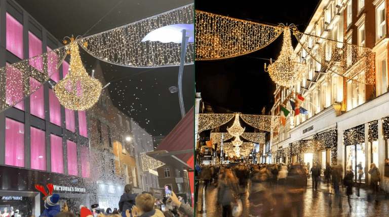 ‘Every single bulb and fixture is tested’ – Dublin celebrates as Christmas lights switched on