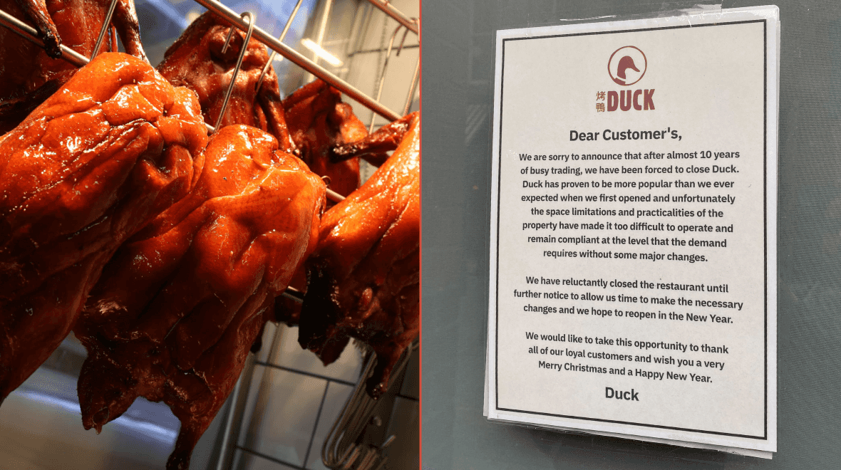 Fade Street restaurant ‘reluctantly’ closed after almost a decade in business