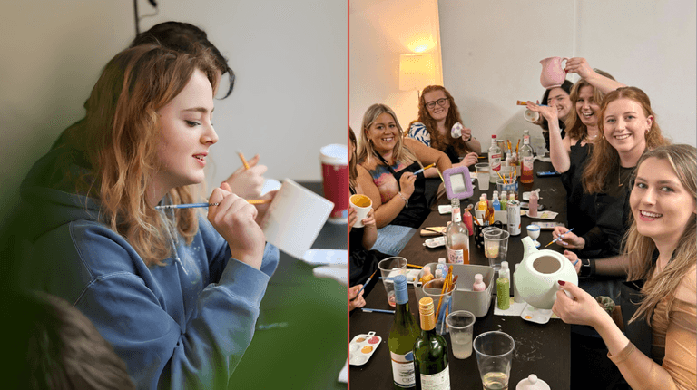 A new pottery painting studio has just opened in Smithfield