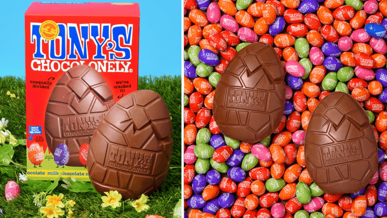 Opt for an ethical Easter with Tony’s Chocolonely’s latest chunky Easter egg