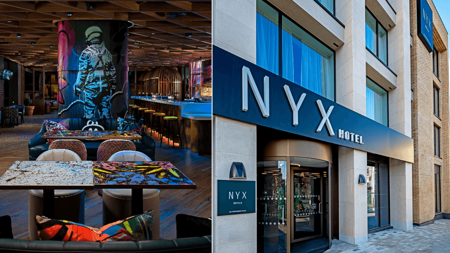 WIN dinner and drinks for four friends at NYX Hotel Dublin