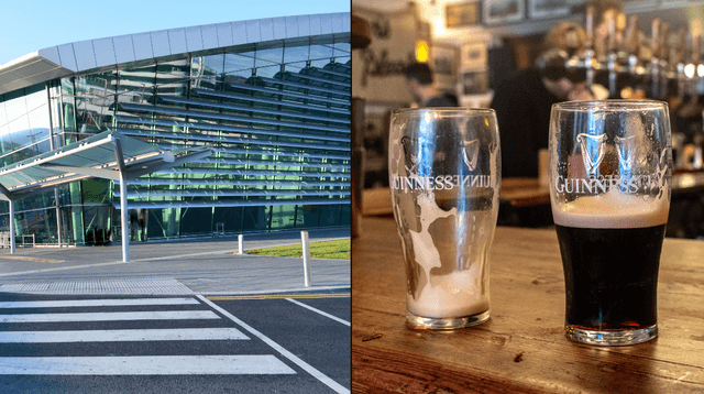 Guinness and Tayto consumption surges at Dublin Airport in 2025