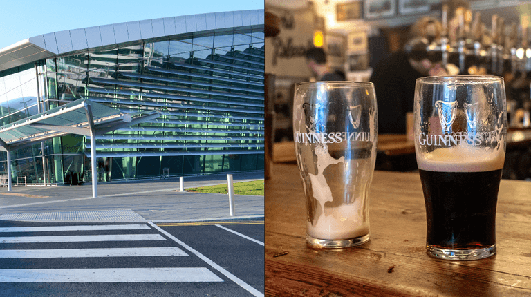 Guinness and Tayto consumption surges at Dublin Airport in 2025