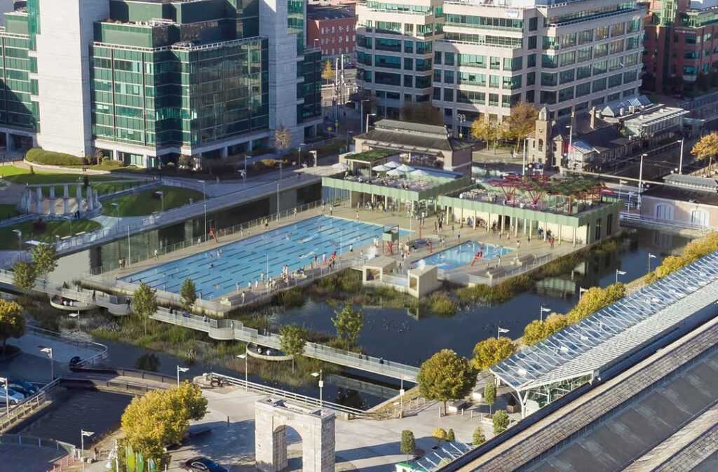 Strong public support has been revealed for a public lido at George’s Dock