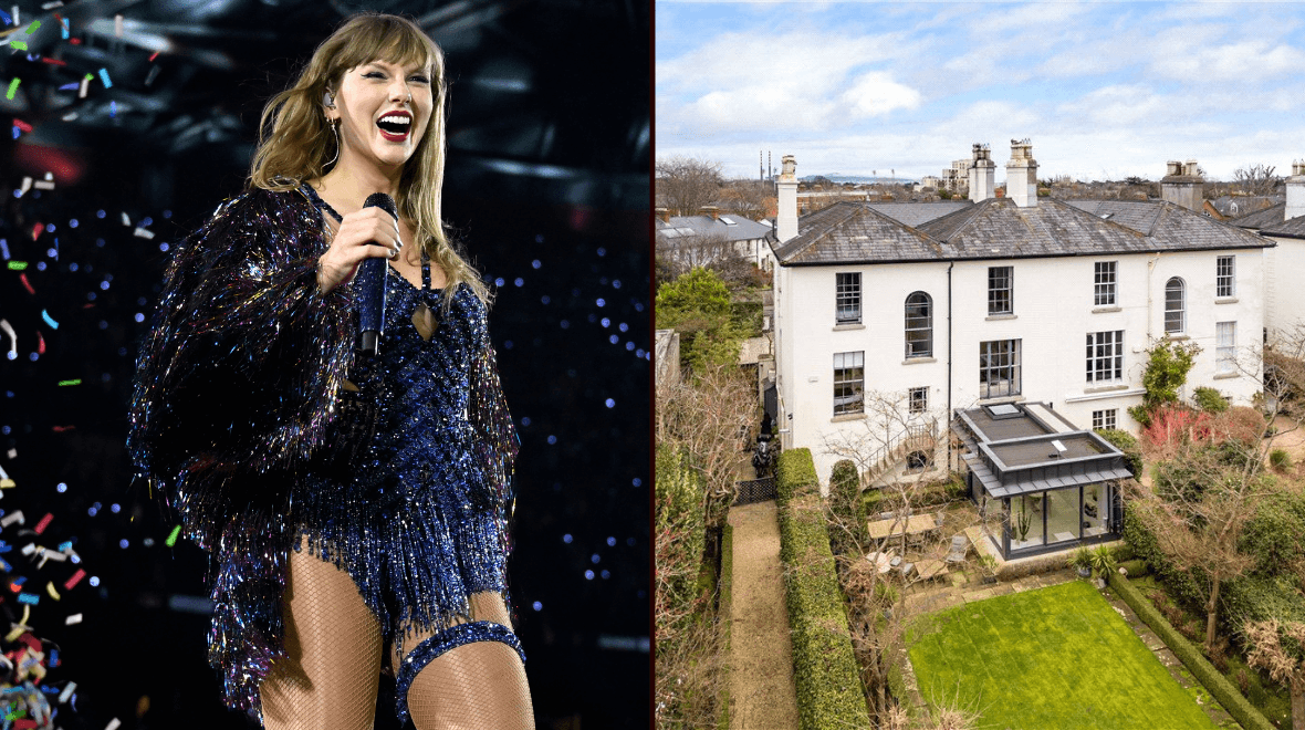 Luxury Dublin home that Taylor Swift once rented hits market for €5.25m
