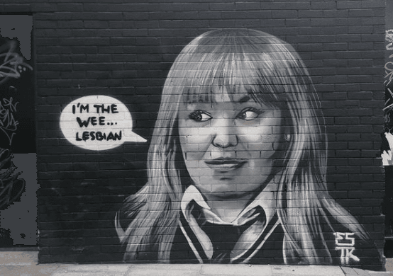 Irish artist celebrates Pride with wee mural