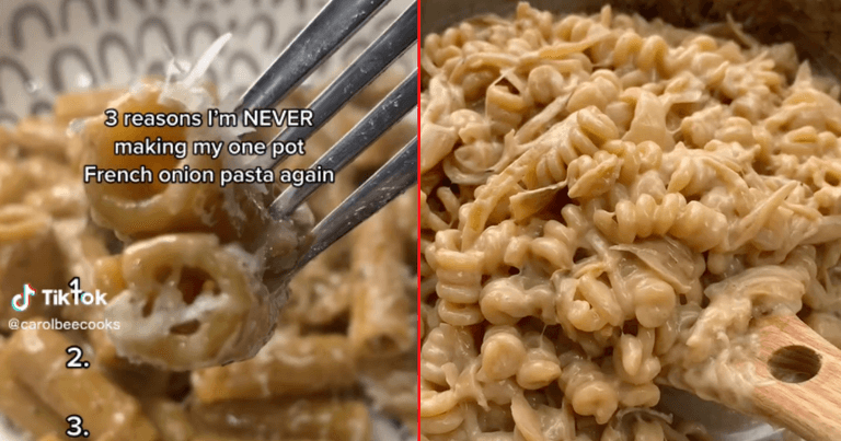 This TikTok viral French Onion pasta will have you eating nothing else