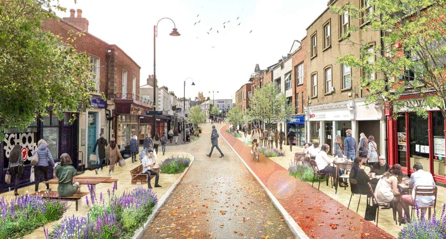 Completion of Blackrock village’s €6m living streets project expected early next year