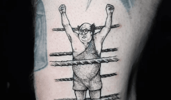 This tattoo studio has created Danny Devito inspired ink to celebrate It’s Always Sunny filming in Dublin